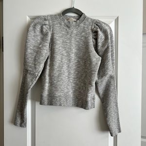 Ulla Johnson Puff Sleeve Sweatshirt